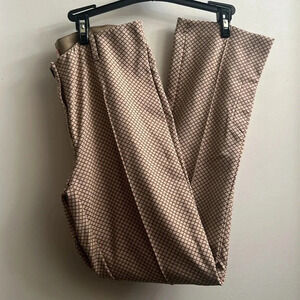 MARC CAIN ADDITIONS PATTERNED TROUSERS MA 81.32 J36 COL 613